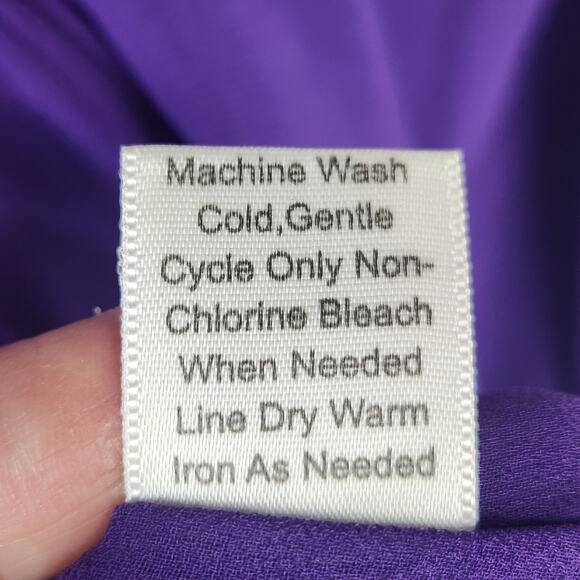 Standards & Practices Purple Haze Kimono Wrap Maxi Dress Womens Plus 3X NWT - Picture 5 of 16